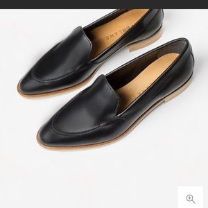 Everlane Modern Loafer size 6 black leather